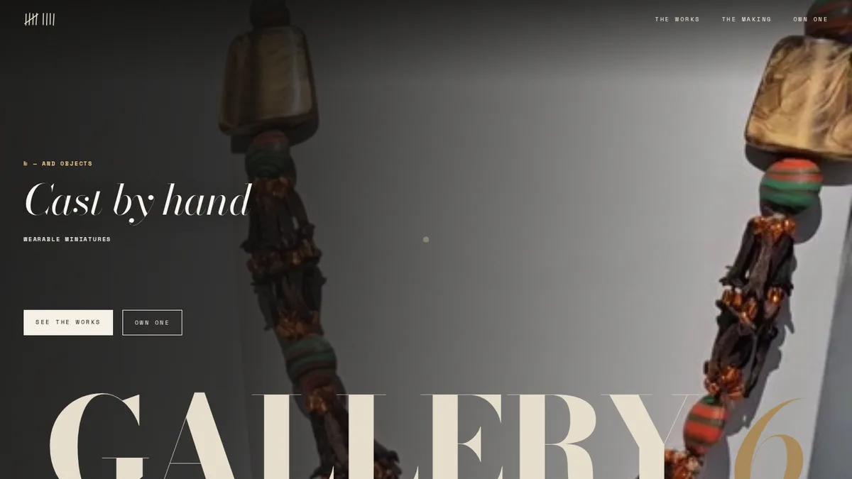 The Inverted Muse homepage — website by Closer Dispatch